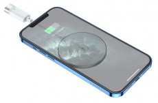 Hoco HOC0302 15W - CW31 Magnetic Wireless Fast Charger - fehér Qi vezeték nélküli töltő állomás Mobil / Kommunikáció / Smart - Powerbank / Külső akkumulátor és töltő - 394142