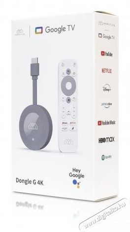 Homatics Dongle G 4K Google TV Audio-Video / Hifi / Multimédia - CD / DVD / Blu-Ray / Multimédia készülék - Multimédia lejátszó - 524953