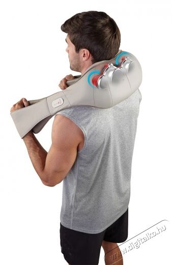 Homedics NMS-620H-EU hőterápiás shiatsu váll- és nyakmasszírozó Szépségápolás / Egészség - Masszírozás / relaxáció - Nyakmasszírozó - 303110