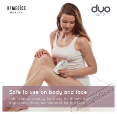 Homedics IPL-HH190BND DUO ONE IPL tartós szőrtelenítő+ajándék szónikus szilikon arctisztító szett Szépségápolás / Egészség - Arc / bőr ápolás - Arctisztító - 385296