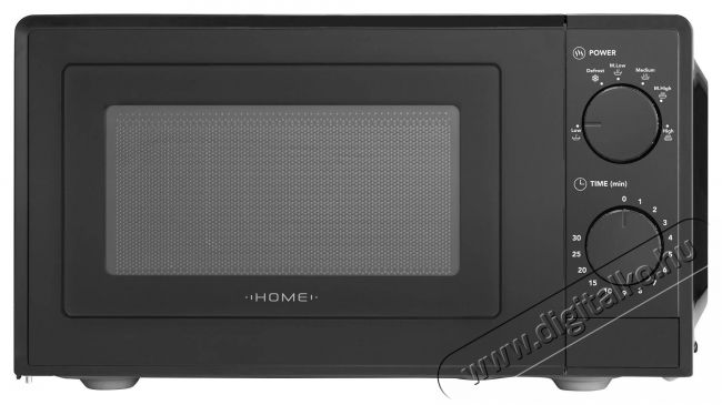 HOME MWO-M171 mikrohullámú sütő - fekete Konyhai termékek - Mikrohullámú sütő - Mikrohullámú sütő (szabadonálló) - 495753