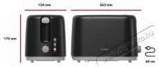 HOME TO-A150B Simply Toast Konyhai termékek - Konyhai kisgép (sütés / főzés / hűtés / ételkészítés) - Kenyérpirító - 504754