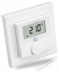 Homematic IP fali termosztát páratartalom érzékelővel Háztartás / Otthon / Kültér - Okos otthon - Termosztát - 508122