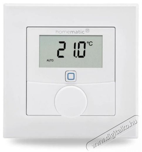 Homematic IP fali termosztát páratartalom érzékelővel Háztartás / Otthon / Kültér - Okos otthon - Termosztát - 508122