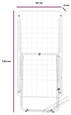 HOME Essential ruhaszárító, 18 m, White Háztartás / Otthon / Kültér - Mosógép / szárítógép - Kiegészítő - 522959