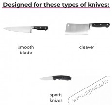 HOME Sakai korong - 3 fokozat Konyhai termékek - Konyhai eszköz - Kés / olló élező - 522963