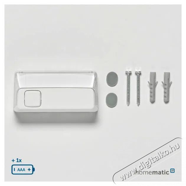 Homematic IP  HmIP-DBB IP Csengő H&aacute;ztart&aacute;s / Otthon / K&uuml;lt&eacute;r - Lak&aacute;sfelszerel&eacute;s - Csengő - 522967