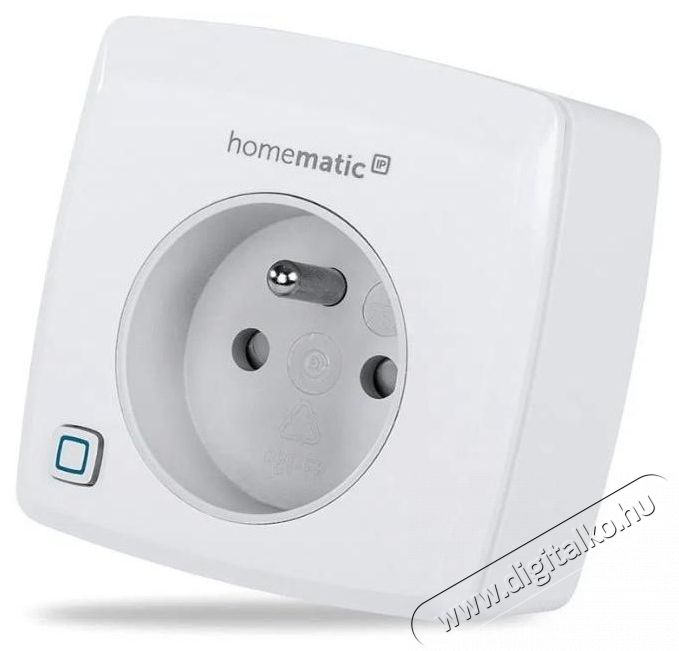 Homematic IP  HmIP-PSM-PE-2 kapcsolhat&oacute; fogyaszt&aacute;sm&eacute;rő konnektor H&aacute;ztart&aacute;s / Otthon / K&uuml;lt&eacute;r - Okos otthon - Okos konnektor - 522980