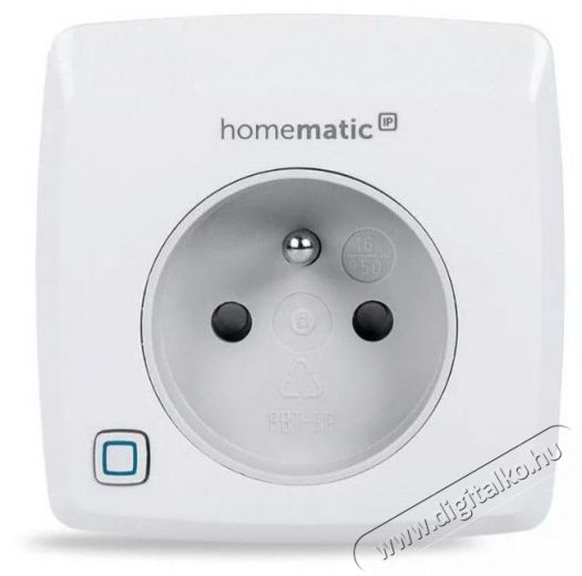 Homematic IP  HmIP-PSM-PE-2 kapcsolhat&oacute; fogyaszt&aacute;sm&eacute;rő konnektor H&aacute;ztart&aacute;s / Otthon / K&uuml;lt&eacute;r - Okos otthon - Okos konnektor - 522980