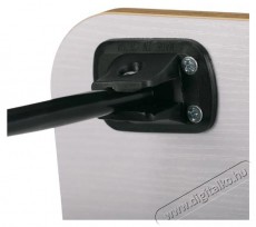 HOMEPRO Autronic Összecsukható laptop asztal, tölgyfa, fekete fém Iroda és számítástechnika - Egyéb számítástechnikai termék - 522011