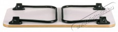 HOMEPRO Autronic Összecsukható laptop asztal, tölgyfa, fekete fém Iroda és számítástechnika - Egyéb számítástechnikai termék - 522011