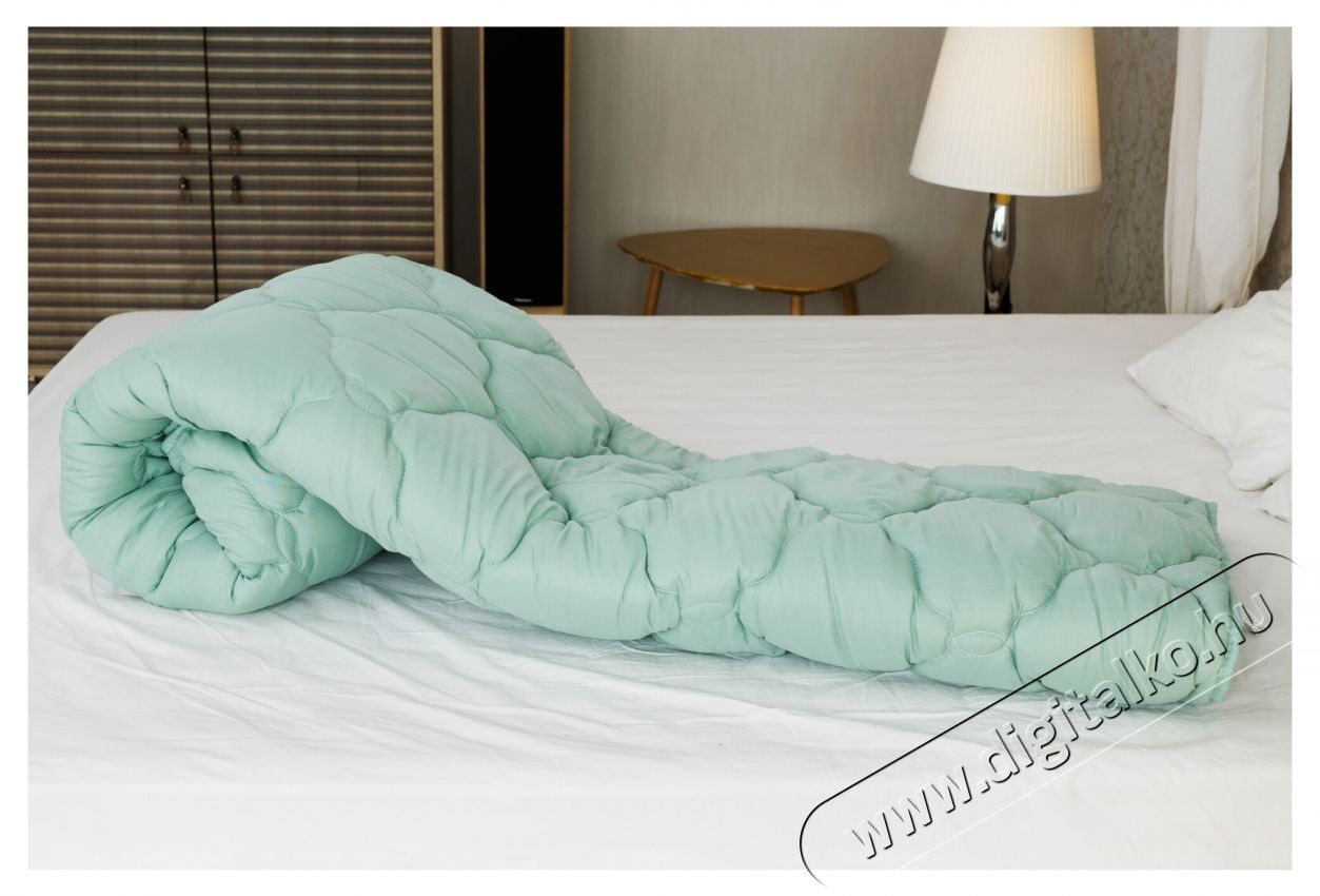 Home Still Soft Touch Home Still steppelt paplan, 140x200 cm, 300 g/nm, mikrosz&aacute;las, szilikon vatta t&ouml;ltel&eacute;k, magas hőfok, vil&aacute;gosz&ouml;ld H&aacute;ztart&aacute;s / Otthon / K&uuml;lt&eacute;r - Egy&eacute;b h&aacute;ztart&aacute;si term&eacute;k - 536866