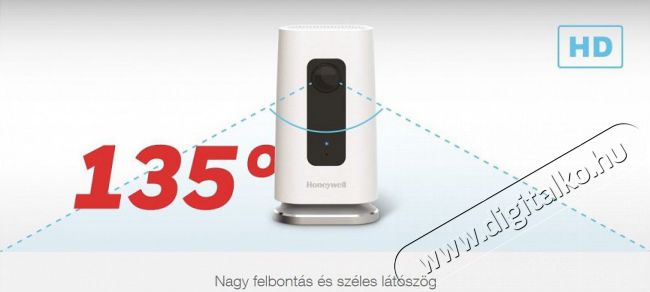 Honeywell HAWCIC1E Lyric C1 vezeték nélküli IP biztonsági kamera Háztartás / Otthon / Kültér - Biztonságtechnika - Biztonsági kamera - 342018