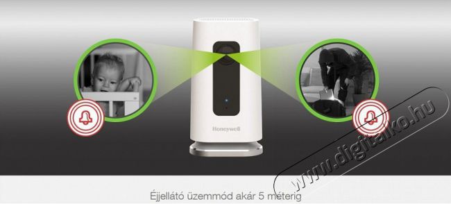Honeywell HAWCIC1E Lyric C1 vezeték nélküli IP biztonsági kamera Háztartás / Otthon / Kültér - Biztonságtechnika - Biztonsági kamera - 342018