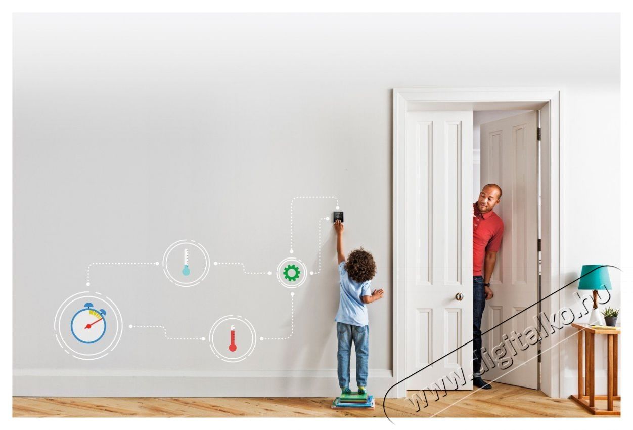 Honeywell Lyric T6 Y6H910WF1011 H&aacute;ztart&aacute;s / Otthon / K&uuml;lt&eacute;r - Okos otthon - Termoszt&aacute;t - 508157