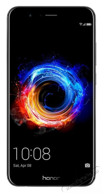 Honor 8 Pro 64GB Dual Sim okostelefon - fekete Mobil / Kommunikáció / Smart - Okostelefon - Android - 331233