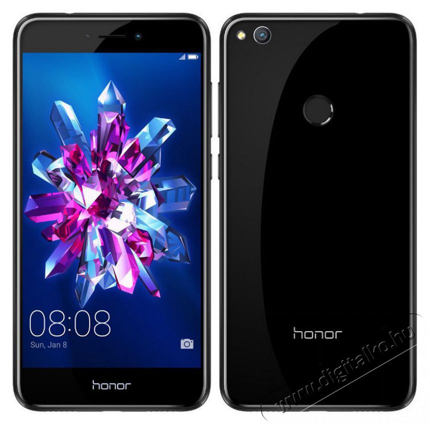 Honor 8 Lite (2017) DS okostelefon - fekete Mobil / Kommunikáció / Smart - Okostelefon - Android - 331234
