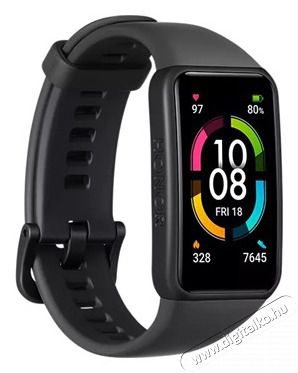Honor Band 6 Fekete aktivit&aacute;sm&eacute;rő Mobil / Kommunik&aacute;ci&oacute; / Smart - Okos eszk&ouml;z - Okos kark&ouml;tő - 384123