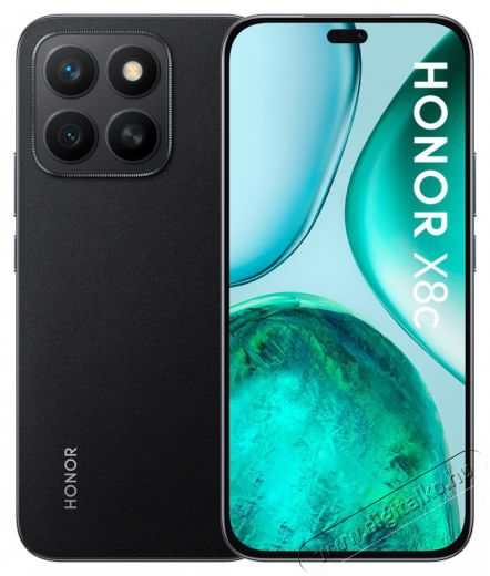 Honor X8C 8/256GB FEKETE MOBILTELEFON Mobil / Kommunikáció / Smart - Okostelefon - Android - 508599
