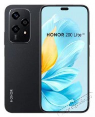 Honor 200 Lite 8GB/256GB Midnight Black Mobil / Kommunikáció / Smart - Strapabíró mobiltelefon - 522021