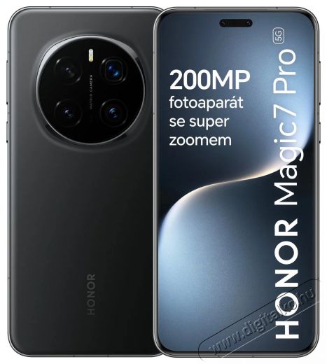 Honor Magic7 Pro 12GB/512GB Black Mobil / Kommunik&aacute;ci&oacute; / Smart - Okostelefon - Android - 527316