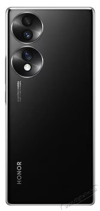 Honor 70 5G Mobiltelefon, K&aacute;rtyaf&uuml;ggetlen, 8GB RAM, 128GB, Dual SIM, &Eacute;jfekete &Uacute;jdons&aacute;gok - &Uacute;j term&eacute;kek - 533510