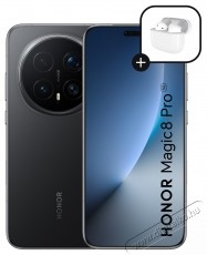 Honor Magic 8 Pro mobiltelefon, Dual SIM, 12GB RAM, 512GB, Fekete + Honor Choice Earbuds X7e Active f&uuml;lhallgat&oacute; Mobil / Kommunik&aacute;ci&oacute; / Smart - Okostelefon - Android - 533501