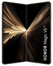 Honor Magic V5 Mobiltelefon, Dual SIM, 16 GB RAM, 512 GB, 5G, Arany + HONOR Choice f&uuml;lhallgat&oacute;, fekete Mobil / Kommunik&aacute;ci&oacute; / Smart - Okostelefon - Android - 533497