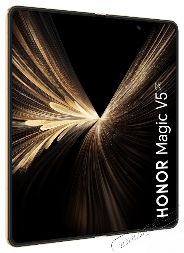 Honor Magic V5 Mobiltelefon, Dual SIM, 16 GB RAM, 512 GB, 5G, Arany + HONOR Choice f&uuml;lhallgat&oacute;, fekete Mobil / Kommunik&aacute;ci&oacute; / Smart - Okostelefon - Android - 533497