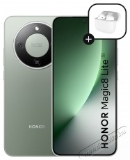 Honor Magic 8 Lite mobiltelefon, Dual SIM, 8GB RAM, 256GB, Forest Green - Honor Choice Earbuds X7e Active fejhallgat&oacute; mell&eacute;kelve Mobil / Kommunik&aacute;ci&oacute; / Smart - Okostelefon - Android - 536877
