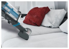 Hoover HF522STP 011 szürke-kék akkumulátoros álló porszívó Háztartás / Otthon / Kültér - Porszívó / takarítógép - Kézi / álló porszívó - 399817