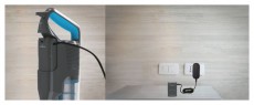 Hoover HF522STP 011 szürke-kék akkumulátoros álló porszívó Háztartás / Otthon / Kültér - Porszívó / takarítógép - Kézi / álló porszívó - 399817