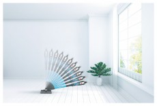 Hoover HF522STP 011 szürke-kék akkumulátoros álló porszívó Háztartás / Otthon / Kültér - Porszívó / takarítógép - Kézi / álló porszívó - 399817
