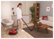 Hoover HE310HM 011 piros-szürke porzsákos porszívó Háztartás / Otthon / Kültér - Porszívó / takarítógép - Porzsákos porszívó - 462099