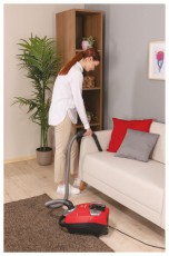 Hoover HE310HM 011 piros-szürke porzsákos porszívó Háztartás / Otthon / Kültér - Porszívó / takarítógép - Porzsákos porszívó - 462099