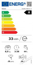 Hoover H5WPB 48BC9/1-S H-WASH 550 Háztartás / Otthon / Kültér - Mosógép / szárítógép - Elöltöltős normál (60cm-ig) mosógép - 504488