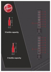 Hoover HWCB 15/1 H-WINE 300 Konyhai termékek - Hűtő, fagyasztó (beépíthető) - Borhűtő - 509806
