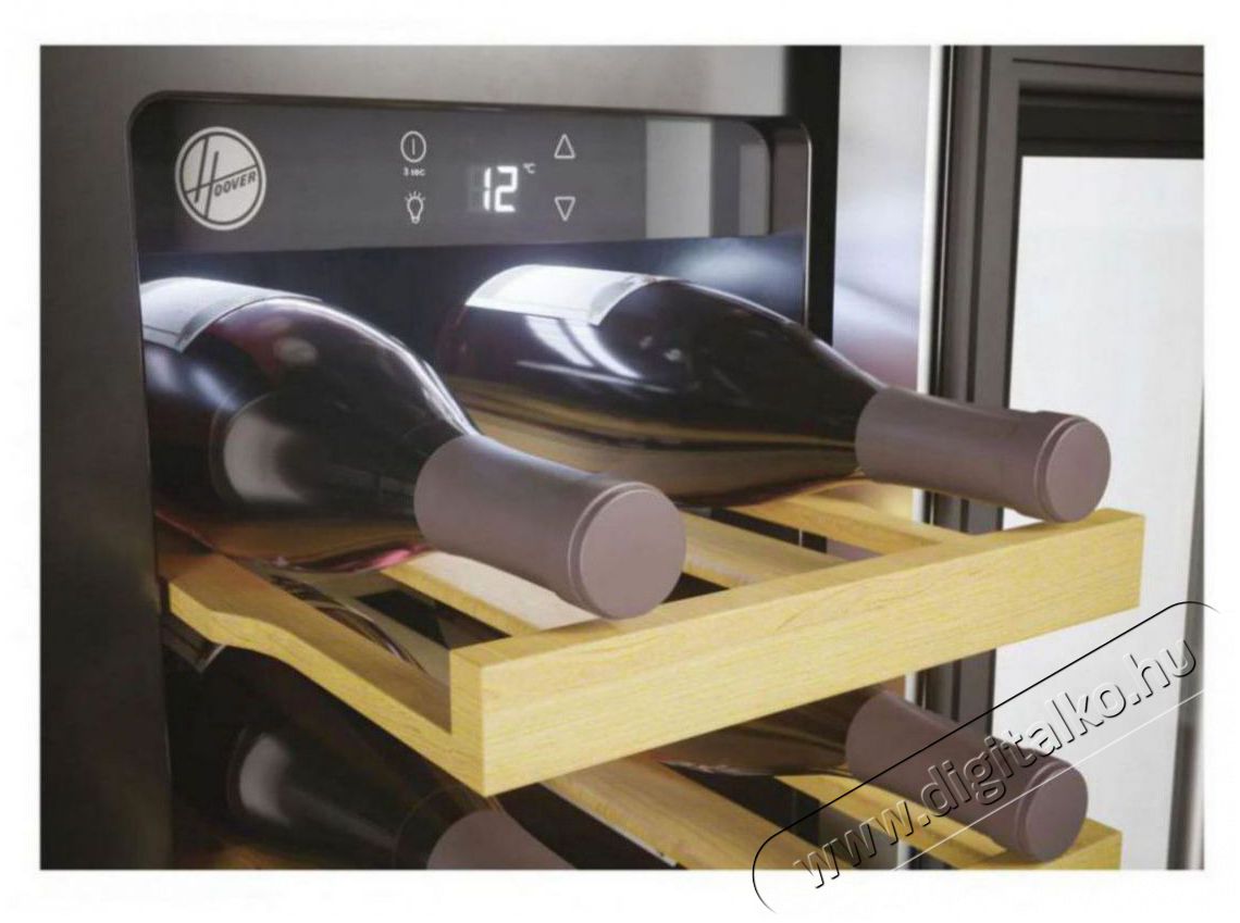 Hoover HWCB 30/1 H-WINE 300 Konyhai term&eacute;kek - Hűtő, fagyaszt&oacute; (szabadon&aacute;ll&oacute;) - Borhűtő - 509803
