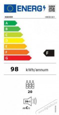 Hoover HWCB 30/1 H-WINE 300 Konyhai term&eacute;kek - Hűtő, fagyaszt&oacute; (szabadon&aacute;ll&oacute;) - Borhűtő - 509803