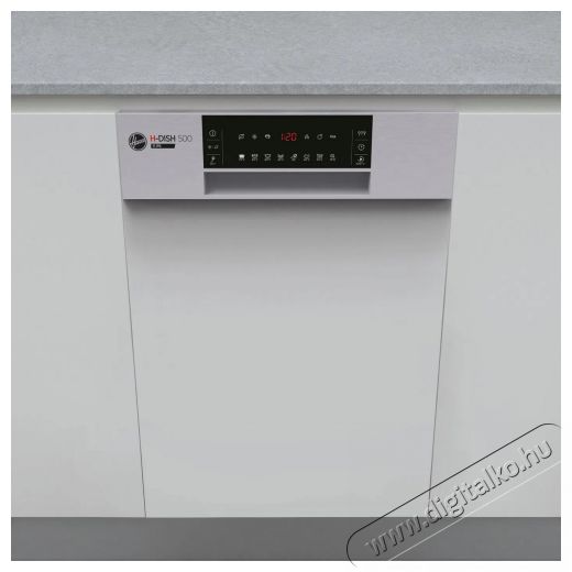 Hoover HDSH 2D11453 Konyhai termékek - Mosogatógép - Keskeny (45cm-ig) beépíthető mosogatógép - 509236