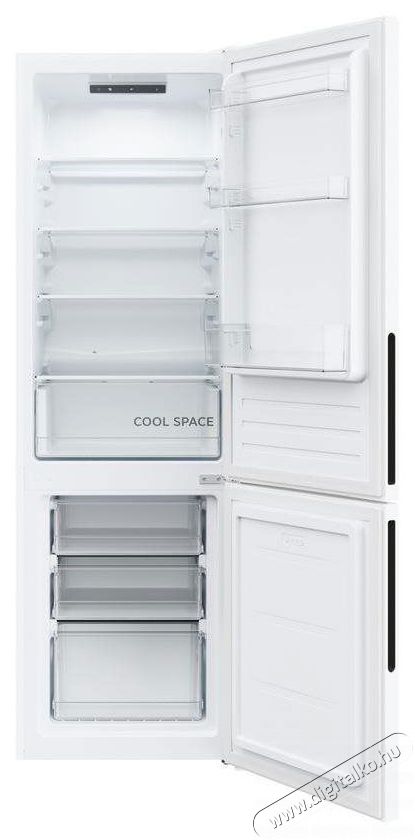 Hoover HOCT3L517DS H-FRIDGE 300 Szabadon&aacute;ll&oacute; alulfagyaszt&oacute;s kombin&aacute;lt hűtő Konyhai term&eacute;kek - Hűtő, fagyaszt&oacute; (szabadon&aacute;ll&oacute;) - Alulfagyaszt&oacute;s kombin&aacute;lt hűtő - 527319