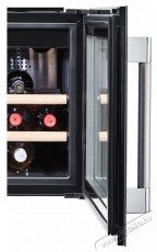 Hoover HWCB 45 Be&eacute;p&iacute;thető borhűtő, 18 &uuml;veg, 55 L, G energiaoszt&aacute;ly, 45 cm, Fekete Konyhai term&eacute;kek - Hűtő, fagyaszt&oacute; (be&eacute;p&iacute;thető) - Borhűtő - 533512