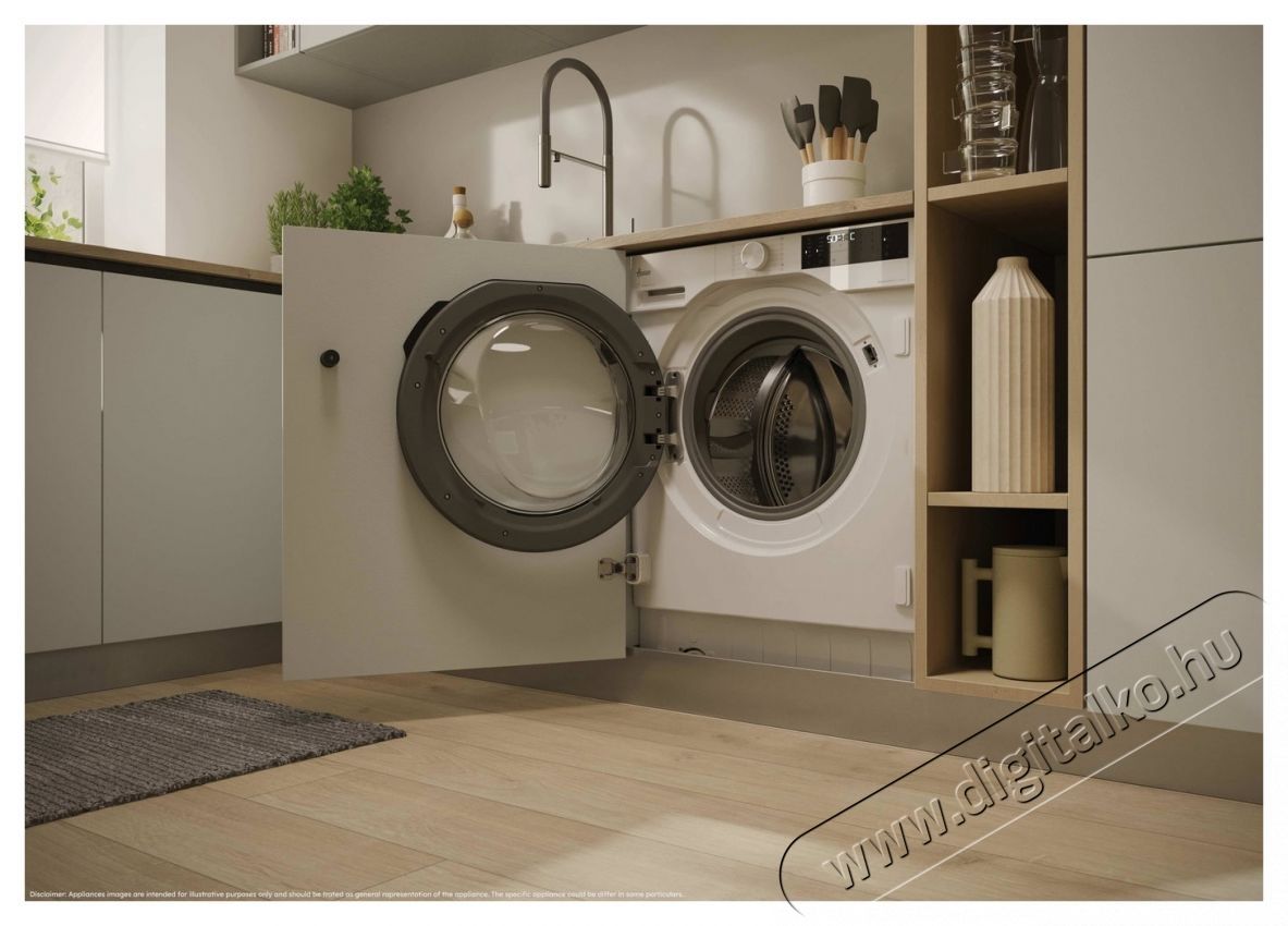 Hoover BH4S69M6DB9J-S H-WASH 400 be&eacute;p&iacute;thető mos&oacute;g&eacute;p H&aacute;ztart&aacute;s / Otthon / K&uuml;lt&eacute;r - Mos&oacute;g&eacute;p / sz&aacute;r&iacute;t&oacute;g&eacute;p - El&ouml;lt&ouml;ltős mos&oacute;g&eacute;p (be&eacute;p&iacute;thető) - 535311