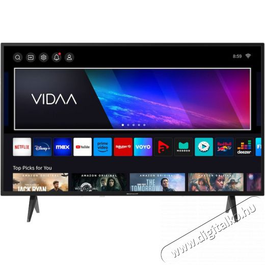 Horizon Diamant 32HL4330HC Smart LED Televízió, 80 cm, HD, E energiaosztály Televíziók - LED televízió - 720p HD Ready felbontású - 530295