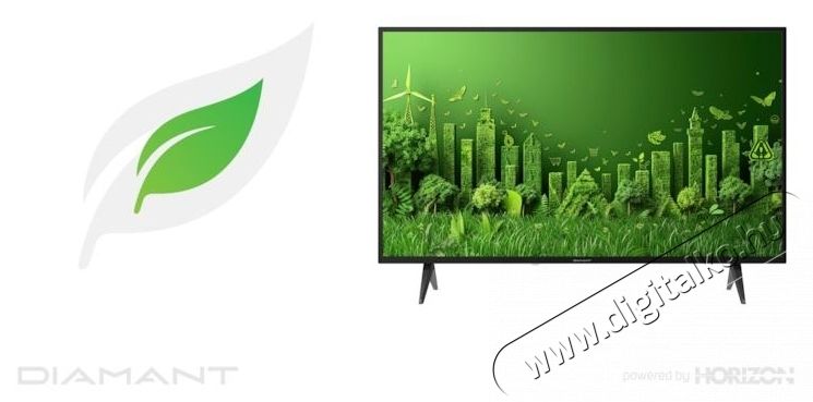 Horizon Diamant 40HL4330F/C Smart LED Telev&iacute;zi&oacute;, 101 cm, Full HD, CI+ slot, Personal Video Recorder, miraOS, E energiaoszt&aacute;ly, fekete Telev&iacute;zi&oacute;k - LED telev&iacute;zi&oacute; - 1080p Full HD felbont&aacute;s&uacute; - 535313