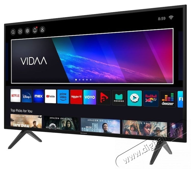 Horizon 43HL4330F/C LED Telev&iacute;zi&oacute;, 109 cm, Smart, Full HD, E energiaoszt&aacute;ly Telev&iacute;zi&oacute;k - LED telev&iacute;zi&oacute; - 1080p Full HD felbont&aacute;s&uacute; - 535318