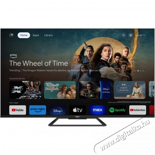 Horizon 50HQ8590U/D QLED Smart telev&iacute;zi&oacute;, 126 cm, Google TV, 4K Ultra HD Telev&iacute;zi&oacute;k - OLED telev&iacute;zi&oacute; - UHD 4K felbont&aacute;s&uacute; - 535320