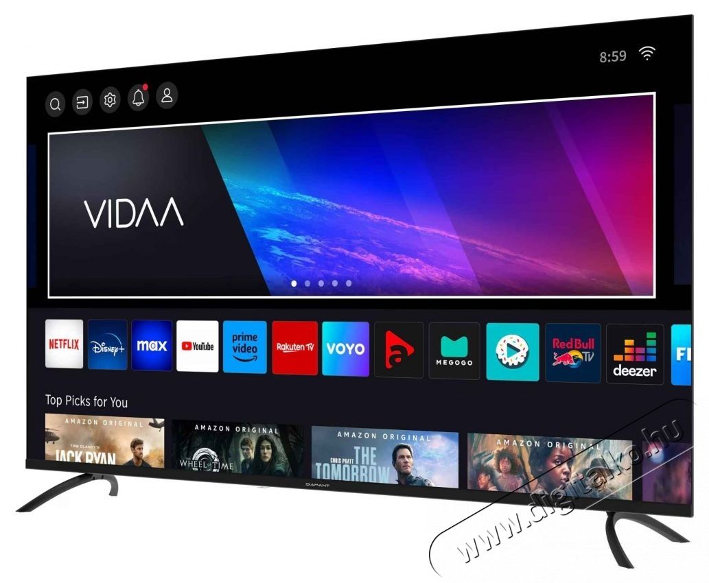 Horizon Diamant 50HL5530U/C LED Telev&iacute;zi&oacute;, 126 cm, Smart, 4K Ultra HD, E energiaoszt&aacute;ly Telev&iacute;zi&oacute;k - LED telev&iacute;zi&oacute; - UHD 4K felbont&aacute;s&uacute; - 535314