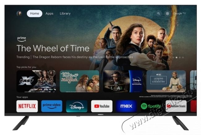 Horizon 65HL7590U/D LED TV (2024-es modell), 164 cm, Smart Google TV, 4K Ultra HD, F energiaoszt&aacute;ly Telev&iacute;zi&oacute;k - LED telev&iacute;zi&oacute; - UHD 4K felbont&aacute;s&uacute; - 535325
