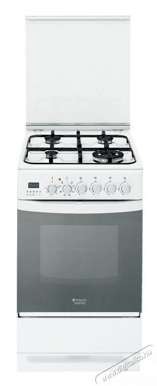 Hotpoint Ariston C 35S P6 (W) R /HA S g&aacute;ztűzhely Konyhai term&eacute;kek - S&uuml;tő-főzőlap, tűzhely (szabadon&aacute;ll&oacute;) - G&aacute;ztűzhely (szabadon&aacute;ll&oacute;) - 268271
